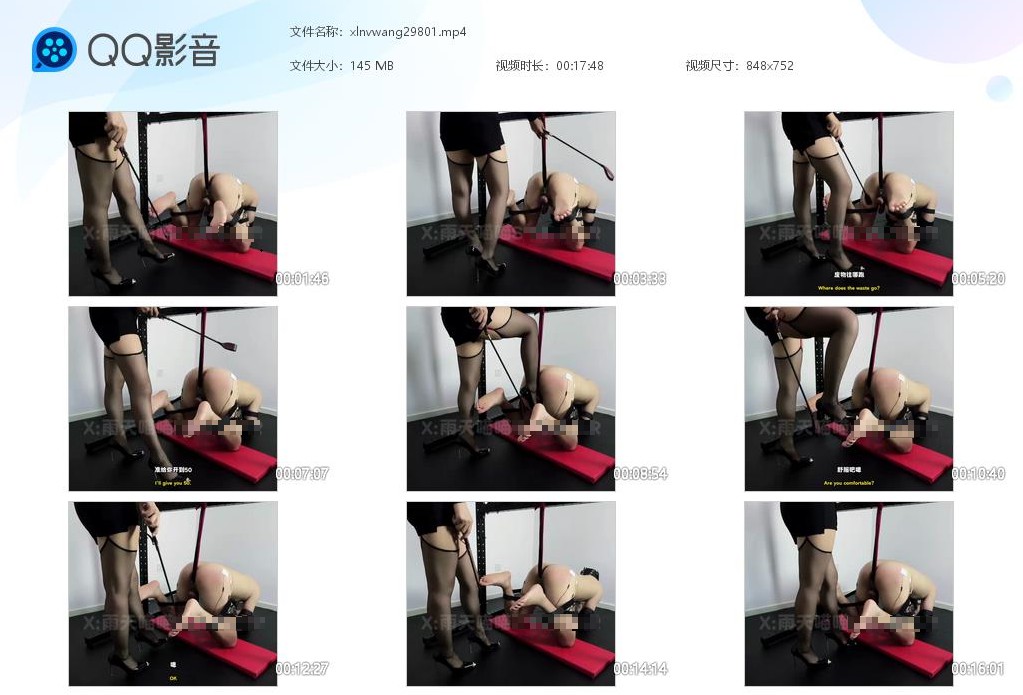 雨天喵喵S调教贱奴_捆绑狗蛋蛋吊起来鞭打屁股SP抽打视频下载-字母网社区
